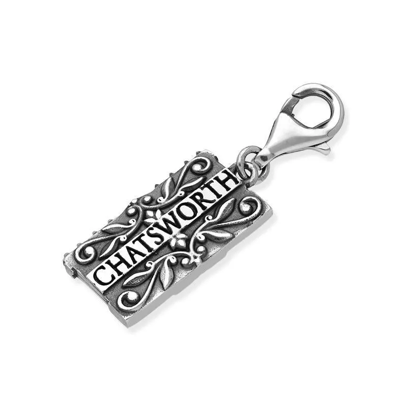 Sterling Silver Chatsworth House Charm