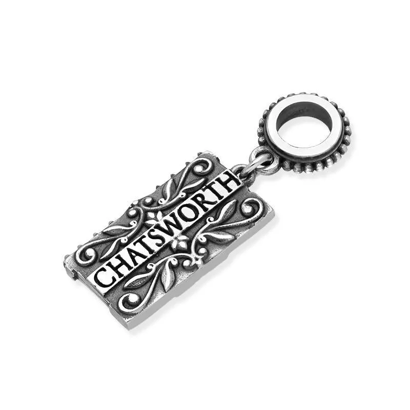 Sterling Silver Chatsworth House Charm