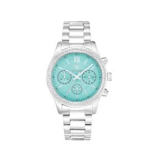 Sterling Silver Domenica Set SJ-W2402SET-CZ