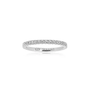 Sterling Silver Ellera Ring SJ-R2869-CZ