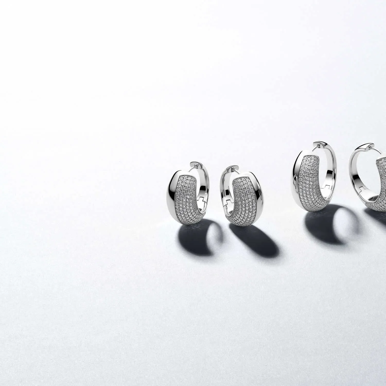 Sterling Silver Fasano Piccolo Earrings SJ-E2487-CZ