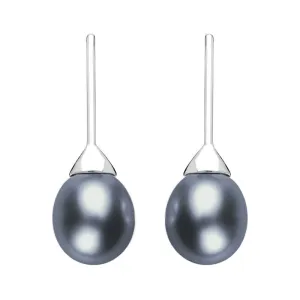 Sterling Silver Freshwater Pearl Hook Earrings