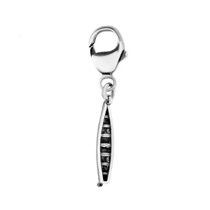 Sterling Silver Regatta Rowing Boat Clip Charm