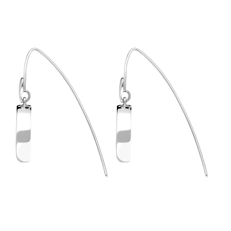 Sterling Silver Royal Doulton China Wind In The Willows Dragonfly Drop Earrings