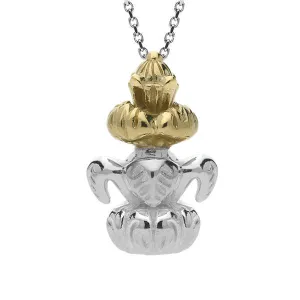 Sterling Silver Small Baroque Necklace