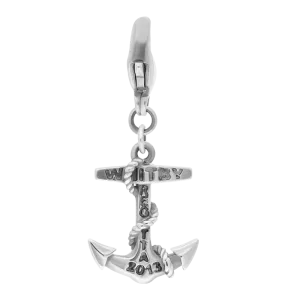 Sterling Silver Whitby Regatta Anchor Charm