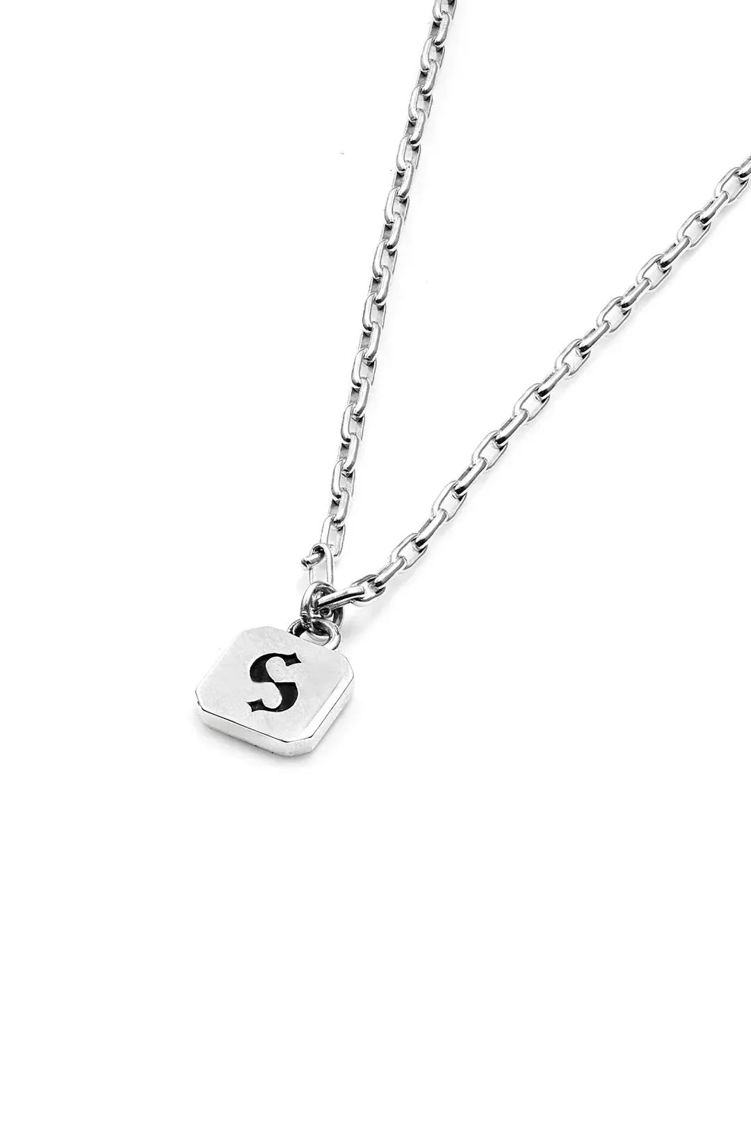Stolen Girlfriends Club - S Logo Tag Necklace