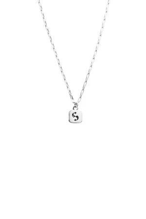 Stolen Girlfriends Club - S Logo Tag Necklace