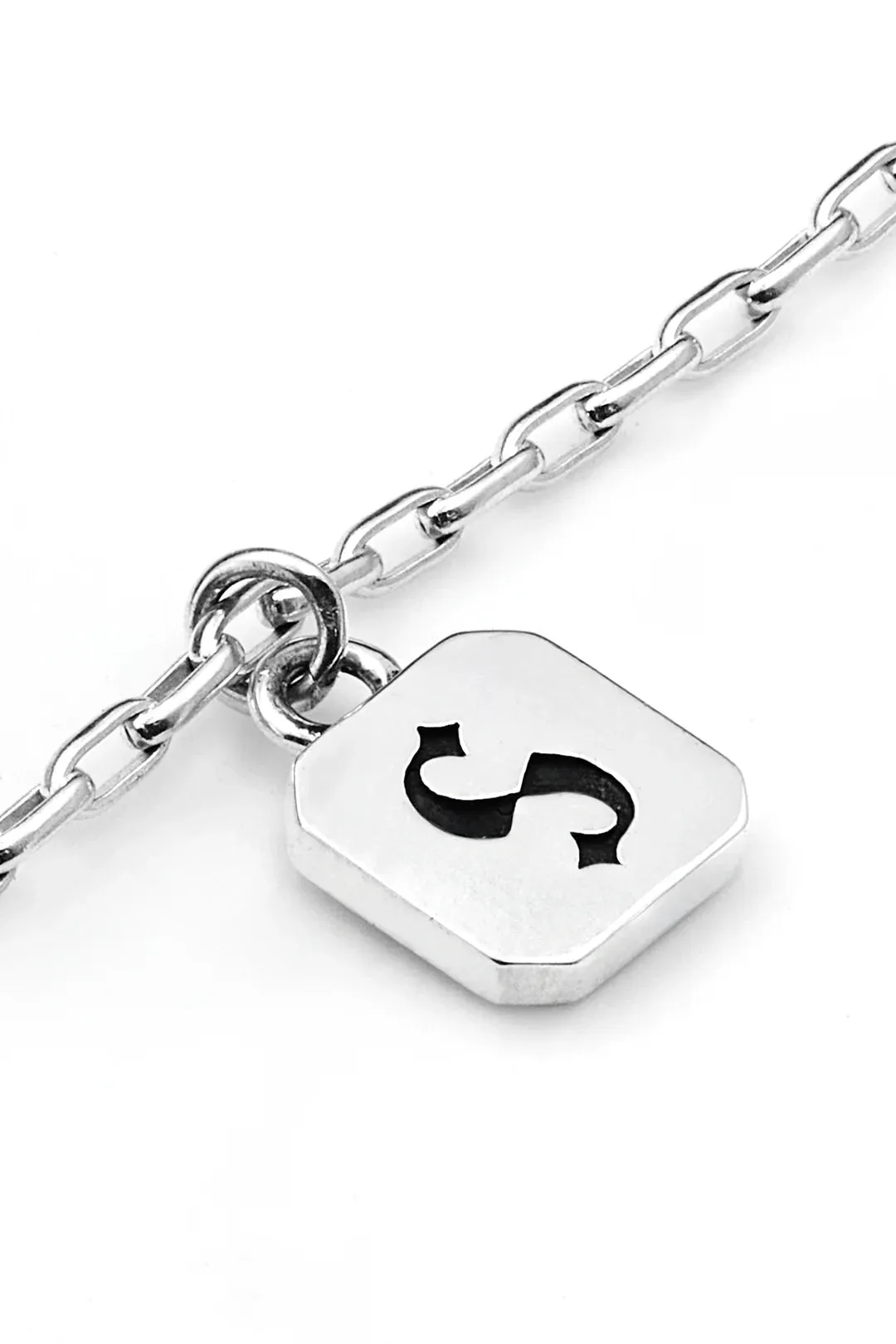 Stolen Girlfriends Club - S Logo Tag Necklace