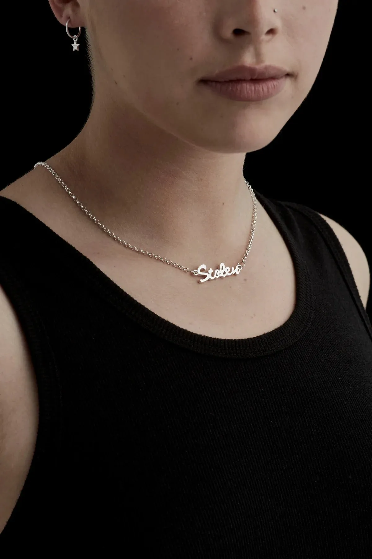 Stolen Girlfriends Club - Script Necklace