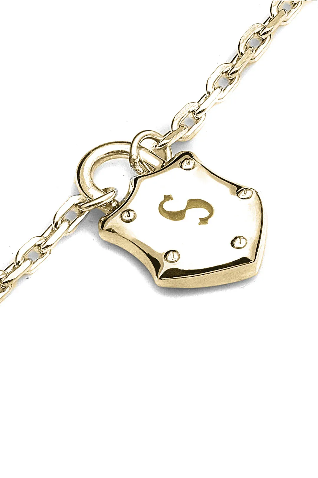 Stolen Girlfriends Club - Shield Necklace Gold Plated