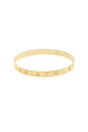 Stolen Girlfriends Club - Stolen Bangle Gold Plated