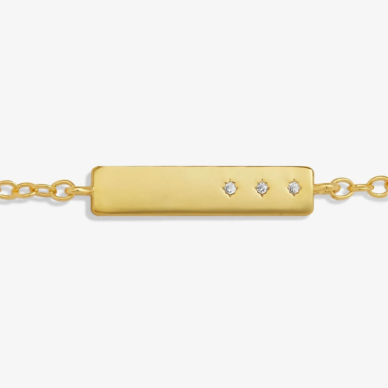 Style Stories Bar Gold Plated Bracelet 7727