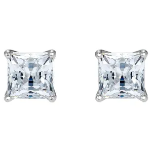 Swarovski Attract White Rhodium Plated Stud Earrings
