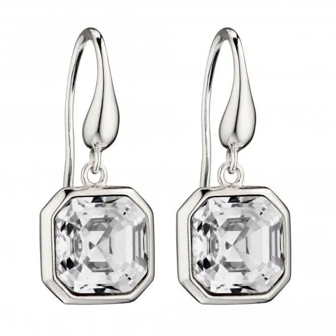 Swarovski Crystal Asscher Cut Earrings E5813C