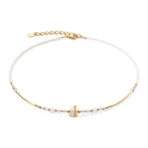 Swarovski Crystal White Gold Necklace 4355/10-1416