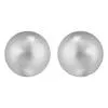 Swarovski Fantastic Grey Crystal Pearl Stud Earrings