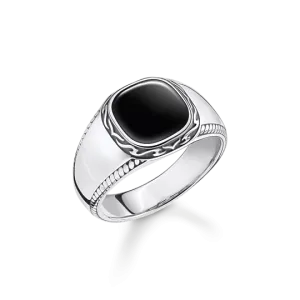 Thomas Sabo Black Onyx Ring