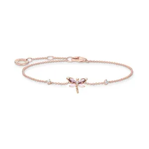 THOMAS SABO Charm Club Charming Garden Rose Gold Bracelet