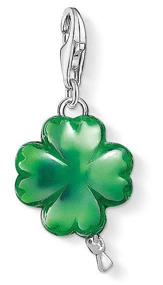 Thomas Sabo Charm Club Sterling Silver Balloon Cloverleaf Charm D