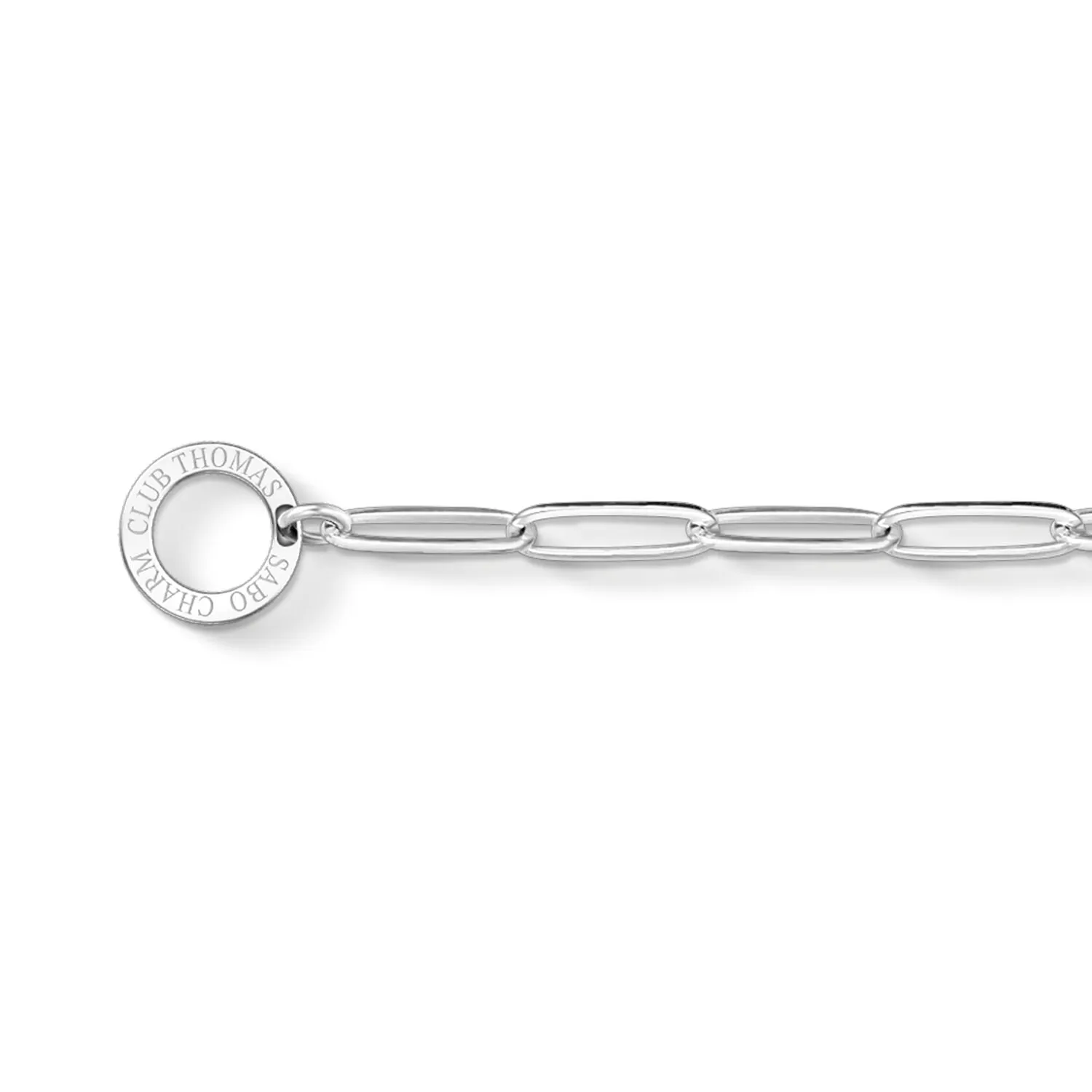 Thomas Sabo Charm Club Sterling Silver Charm Bracelet D 18.5cm
