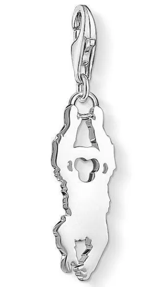 Thomas Sabo Charm Club Sterling Silver Cheeky Monkey Charm D