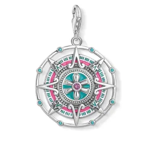 Thomas Sabo Charm Club Sterling Silver Enamel Mayan Calendar Charm