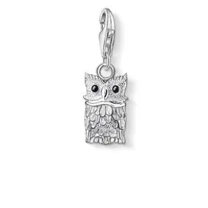 Thomas Sabo Charm Club Sterling Silver Enamel Owl Charm