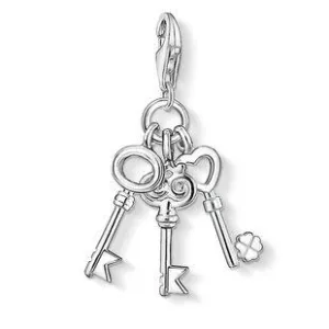 Thomas Sabo Charm Club Sterling Silver Keys Charm D