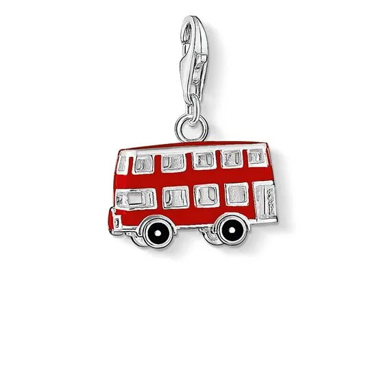 Thomas Sabo Charm Club Sterling Silver London Bus Charm