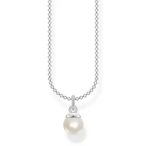 Thomas Sabo Charm Club Sterling Silver Pearl Necklace