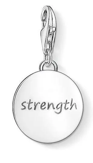 Thomas Sabo Charm Club Sterling Silver Strength Charm D