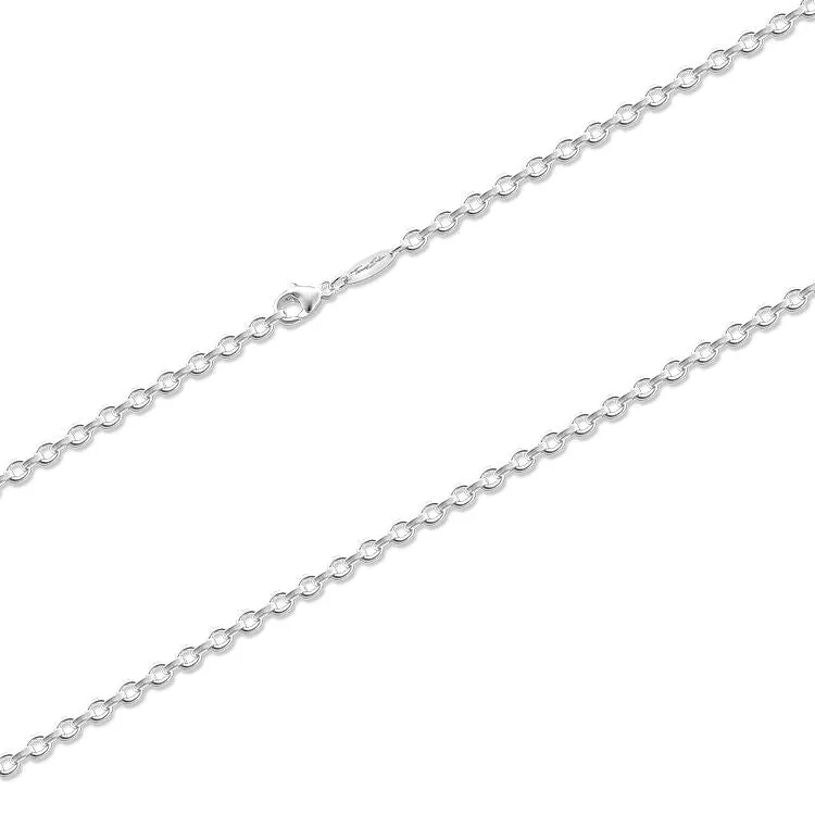 Thomas Sabo Charm Club Sterling Silver Wide Anchor Chain Necklace