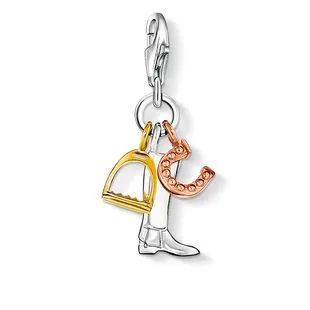 Thomas Sabo Charm Club Tri-Colour Riding Boot Charm D