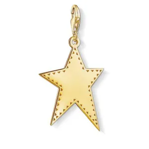 Thomas Sabo Charm Club Yellow Gold Golden Star Pendant D