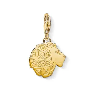 Thomas Sabo Charm Club Yellow Gold Lion Charm D