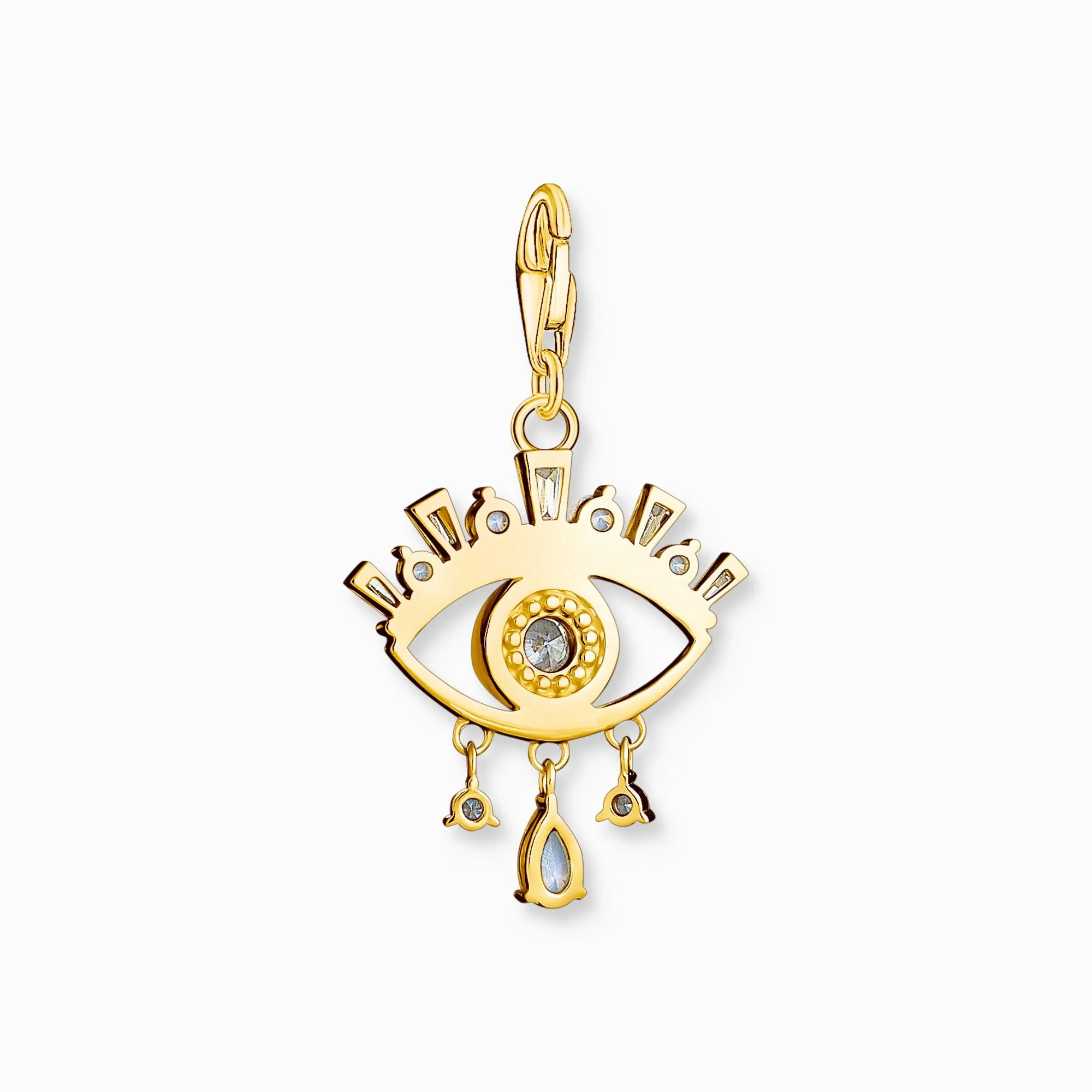 Thomas Sabo Charm pendant blue eye gold plated