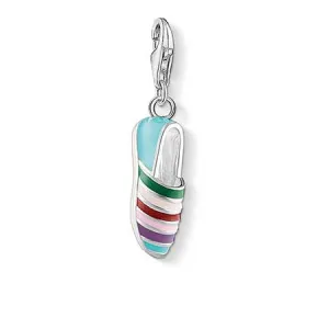Thomas Sabo Charm Sterling Silver Coloured Espadrille D