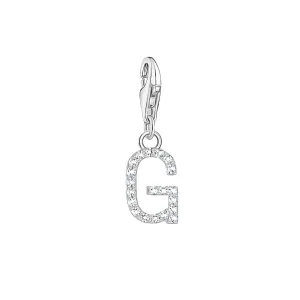 Thomas Sabo Charmista Sterling Silver Letter G Charm Pendant