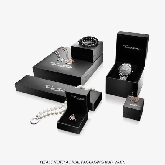 Thomas Sabo Cubic Zirconia Silver Yoga Necklace