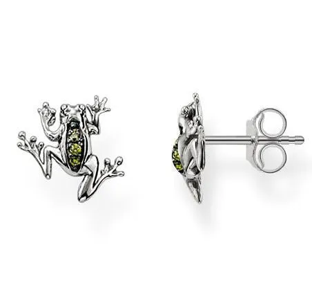 Thomas Sabo Earrings Glam & Soul Ear Studs Frog Silver D