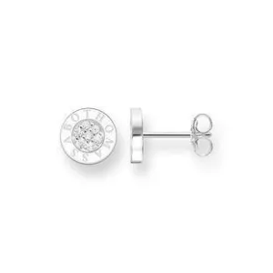 Thomas Sabo Earrings Glam And Soul Silver Zirconia Classic Studs