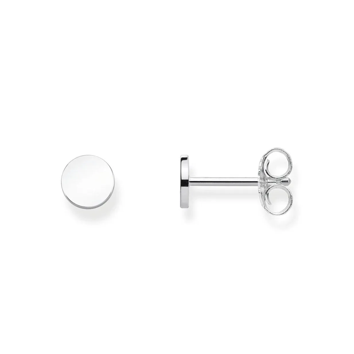 Thomas Sabo Glam & Soul Sterling Silver Disc Stud Earrings D