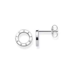 Thomas Sabo Glam And Soul Sterling Silver Circles Together Stud Earrings