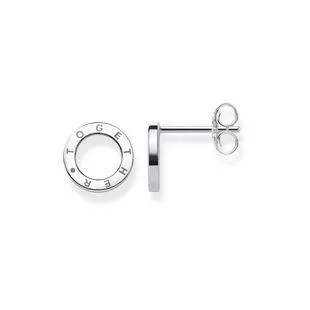 Thomas Sabo Glam And Soul Sterling Silver Circles Together Stud Earrings