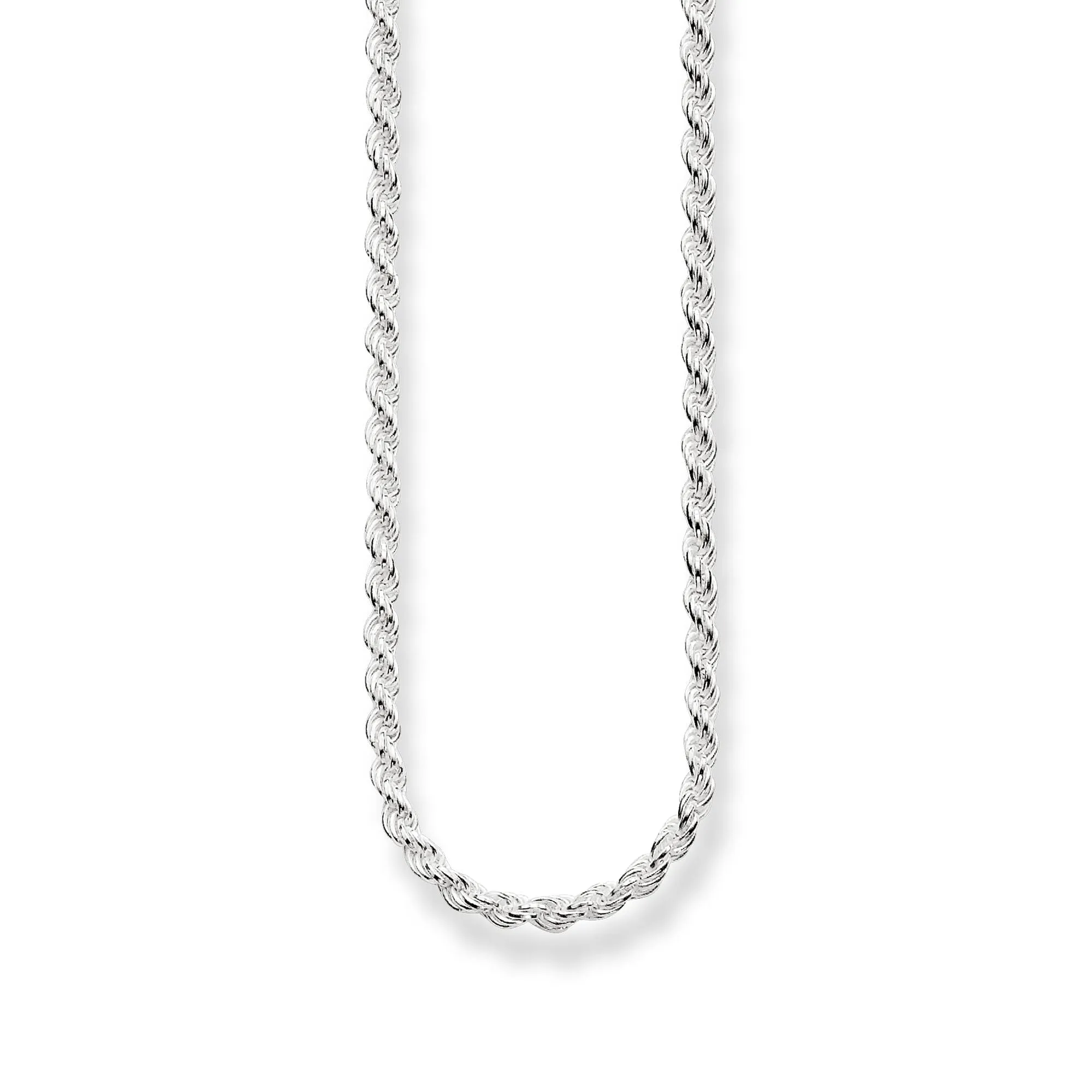 Thomas Sabo Glam And Soul Sterling Silver Cord Chain - 50cm