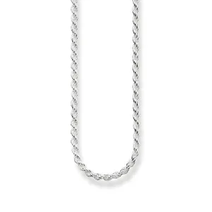Thomas Sabo Glam And Soul Sterling Silver Cord Chain - 50cm