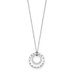 Thomas Sabo Glam And Soul Sterling Silver Diamond Forever Together Necklace