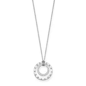 Thomas Sabo Glam And Soul Sterling Silver Diamond Forever Together Necklace
