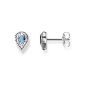 Thomas Sabo Glam and Soul Sterling Silver Turquoise Stud Earrings